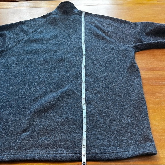Eddie Bauer better Sweater Mens XL Blue 1/4 Zip Pullover Fleece Jacket Outdoor - Picture 6 of 8